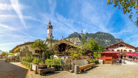 Garmisch-Partenkirchen auf einer Bayern Reise mit sz-Reisen