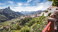 Tejeda - Gran Canaria - Blick ins Tal