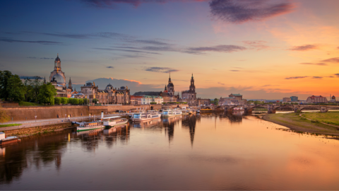 Dresden bei einer Flussreise mit sz-Reisen