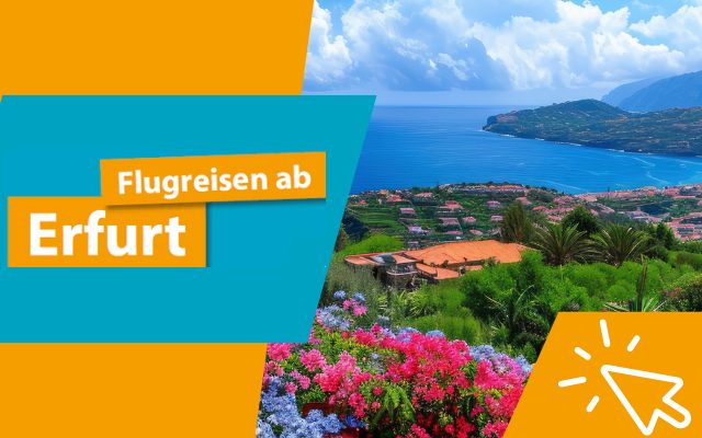 Flugreisen ab Erfurt