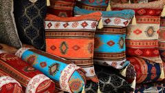 Orientalische Kissen in Sarajevo