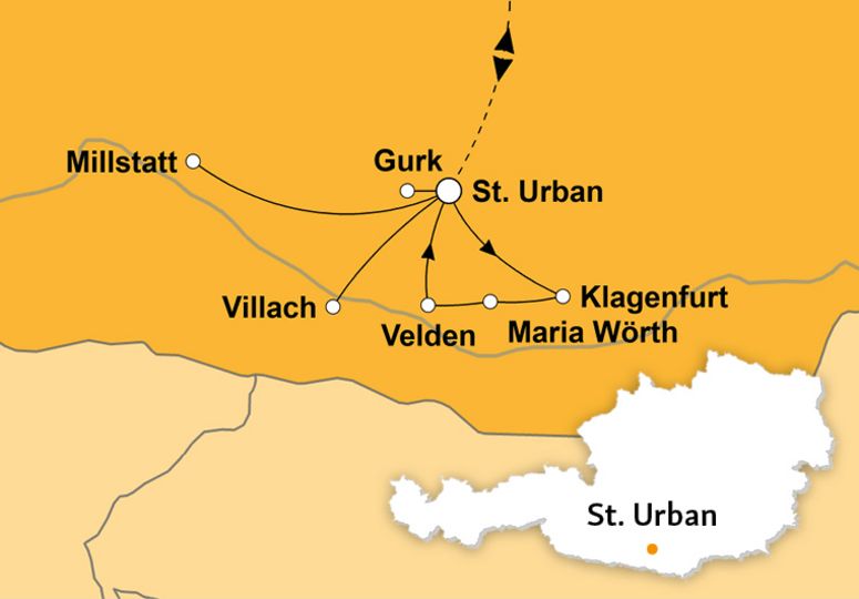 Ihre Reiseroute