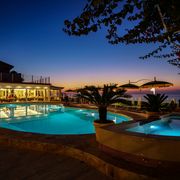 Pool am Abend