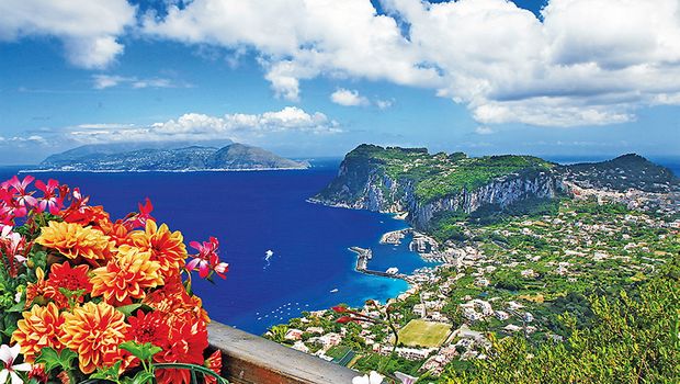 Blick nach Capri