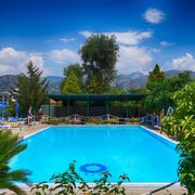 Hotel Girasole, Blick auf den Pool