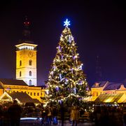 Weihnachtsmarkt in Budweis