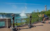 Niagara Wasserfälle, Blick von der Plattform