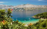 Wunderschöne kroatische Küstenlandschaft