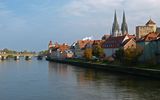 Regensburg, Stadtansicht von Westen