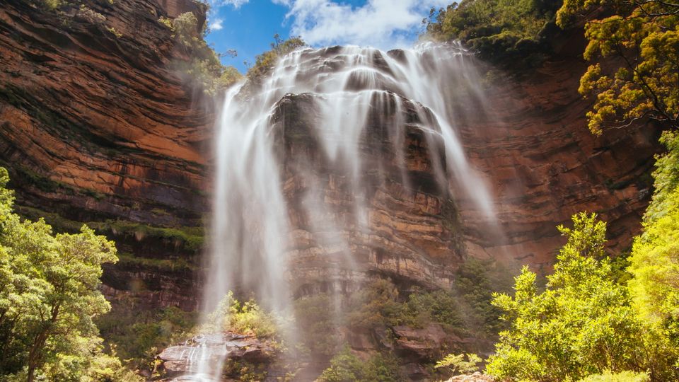 Wentworth Wasserfall Blue Mountains