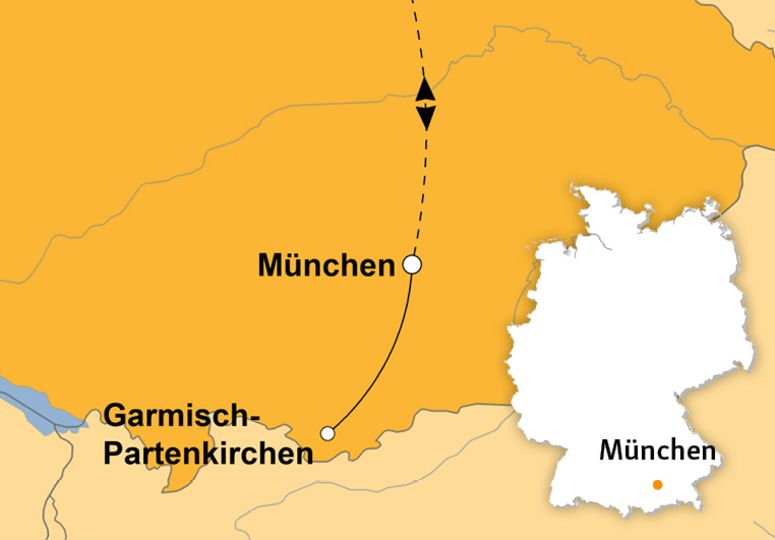 Ihre Reiseroute