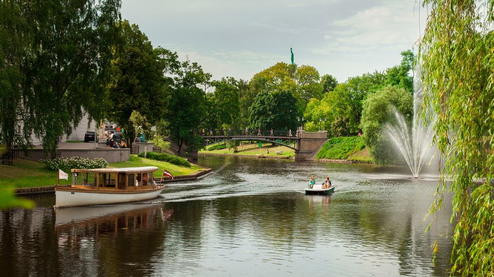 Kanal in Riga