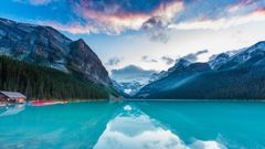 Lake Louise in den Rocky Mountains