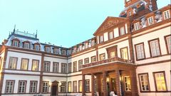Schloss Philippsruhe im Schnee, Hanau