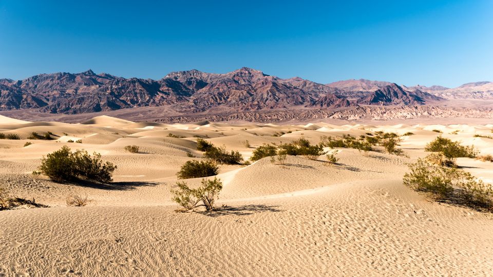 Sanddünen im Death Valley