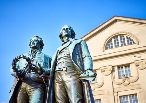 Goethe und Schiller Weimar