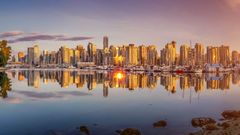 Blick auf Vancouver