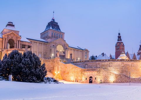 Stettin im Winter