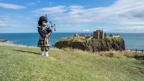 Schottland und sein Dudelsack