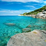 Capo Bianco Strand auf Elba