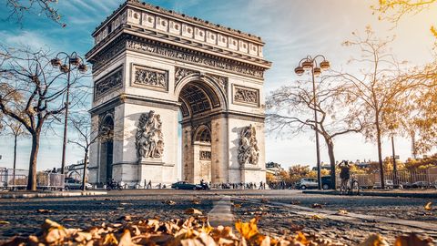 Triumphbogen in Paris