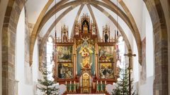 Altar Pfarr- und Wallfahrtskirche Mariapfarr