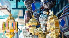 Tunis, traditionelle Lampen