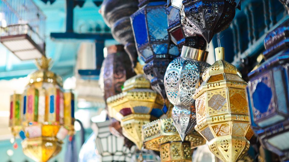 Tunis, traditionelle Lampen