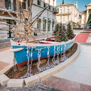 Weihnachtsdekoration in Bardolino