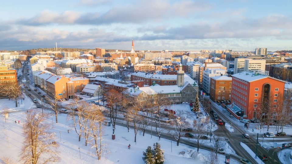 Tampere im Winter