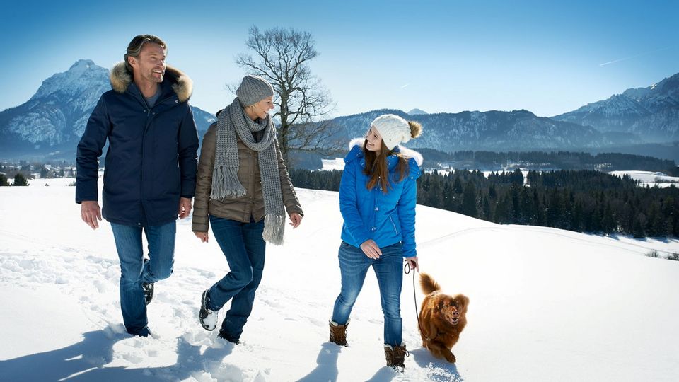 Spaziergang im Schnee