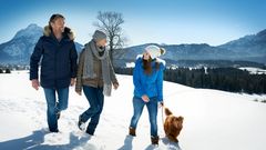 Spaziergang im Schnee