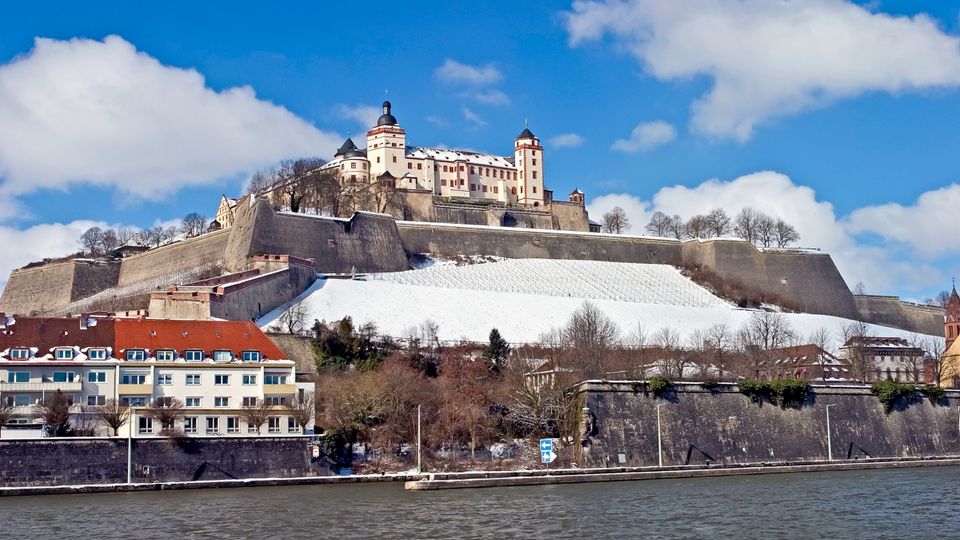 Würzburg Festung Winter