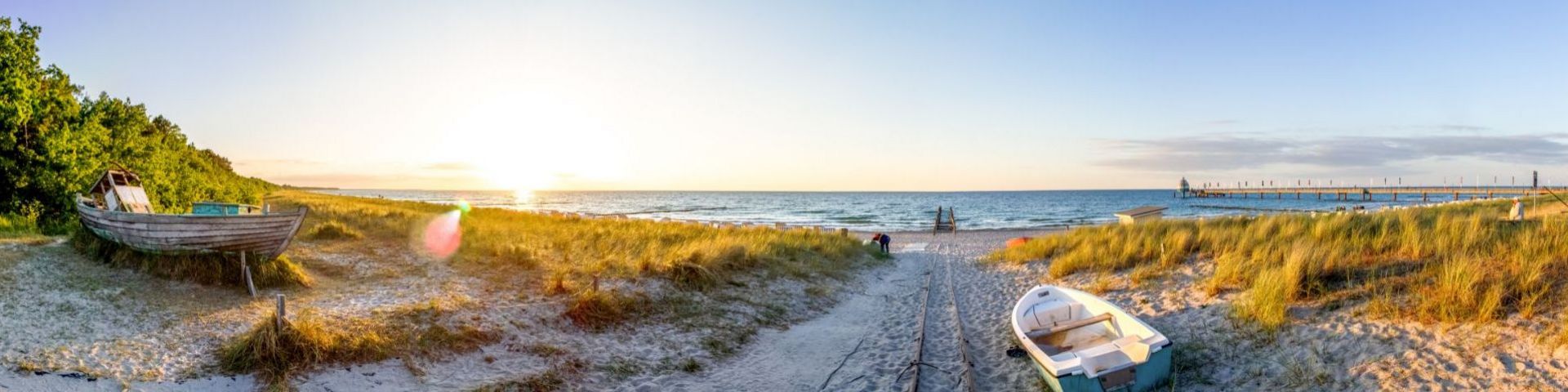 Urlaub mit sz-Reisen | Ostseestrand in Zingst