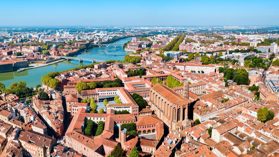 Blick auf Toulouse
