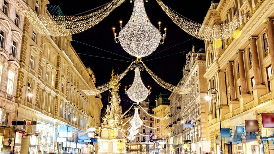 Einkaufsmeile in Wien