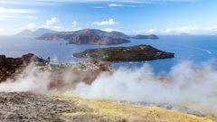 Aktive Vulkane auf den Liparischen Inseln