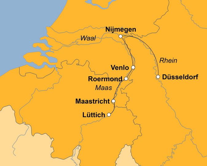 Ihre Reiseroute