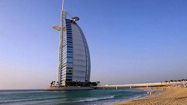 Strand am Burj Al Arab 