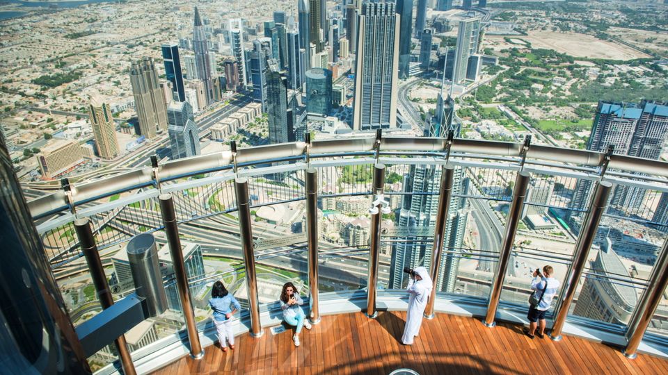 Burj Khalifa Rundumblick 