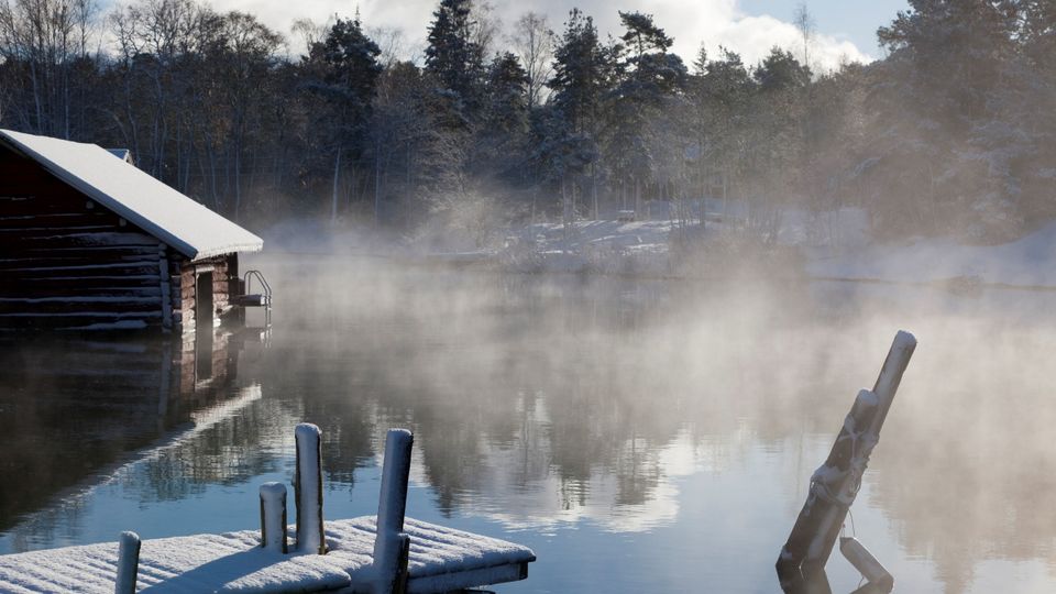 Sauna am See