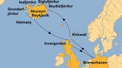 Ihre Reiseroute