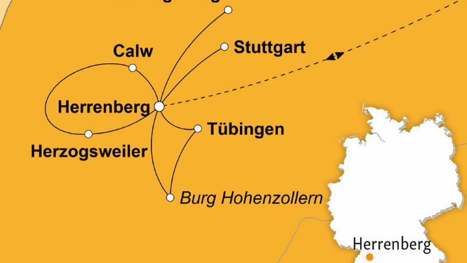 Ihre Reiseroute
