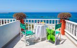 Blick vom Balkon