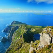 Wanderer auf Achill Island