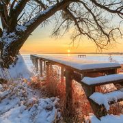 Winterstimmung am Chiemsee