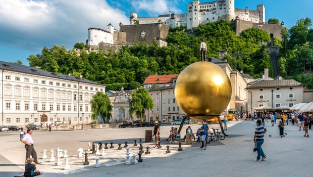 Kapitelplatz in Salzburg