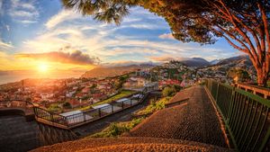 Sonnenuntergang über Madeira
