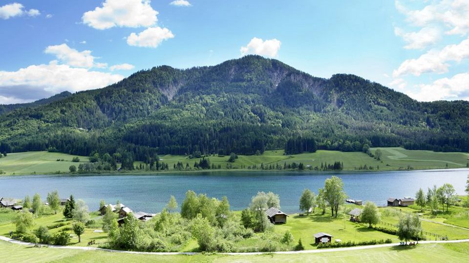 Badestrand, Hotel Gasthof Weissensee