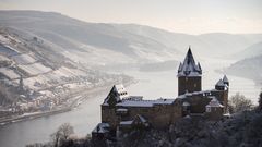 Burg Stahleck im Mittelrheintal